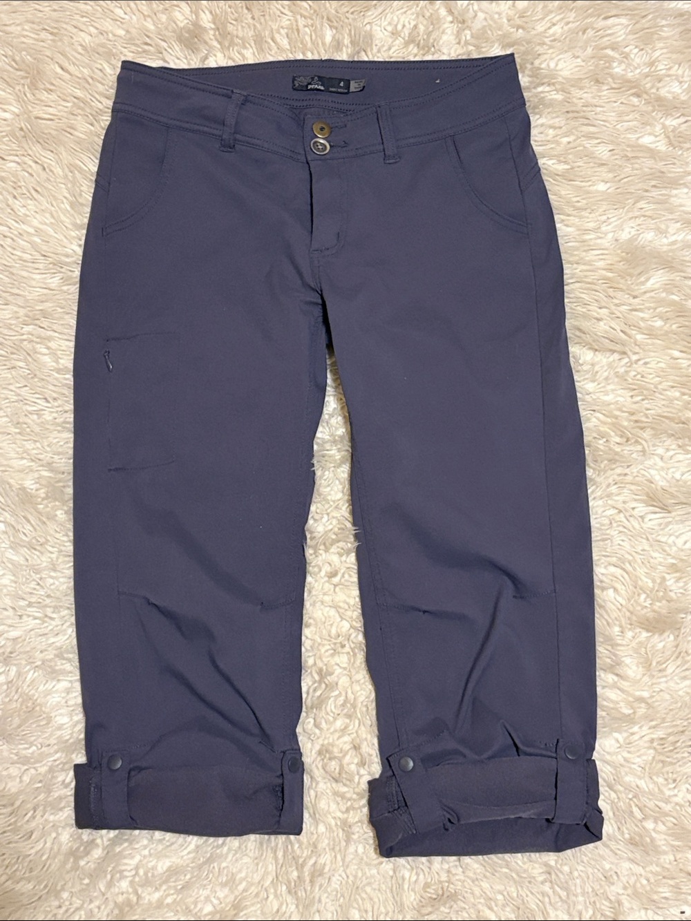 Women’s Prana capri>pant navy adventure pant